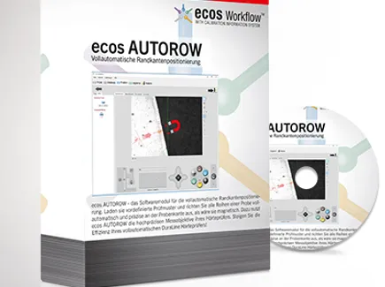 ecos AUTOROW – positioniert für Sie automatisch Prüfreihen!